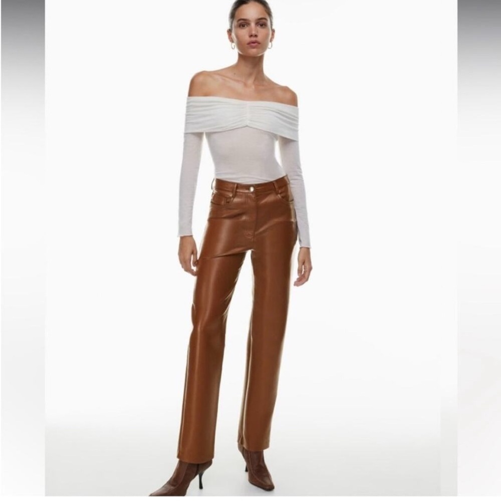 ARITZIA Wilfred The Melina Vegan Leather Pant
